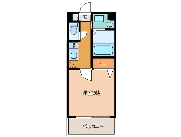 Ｓ-ＦＯＲＴ福岡県庁前の物件間取画像